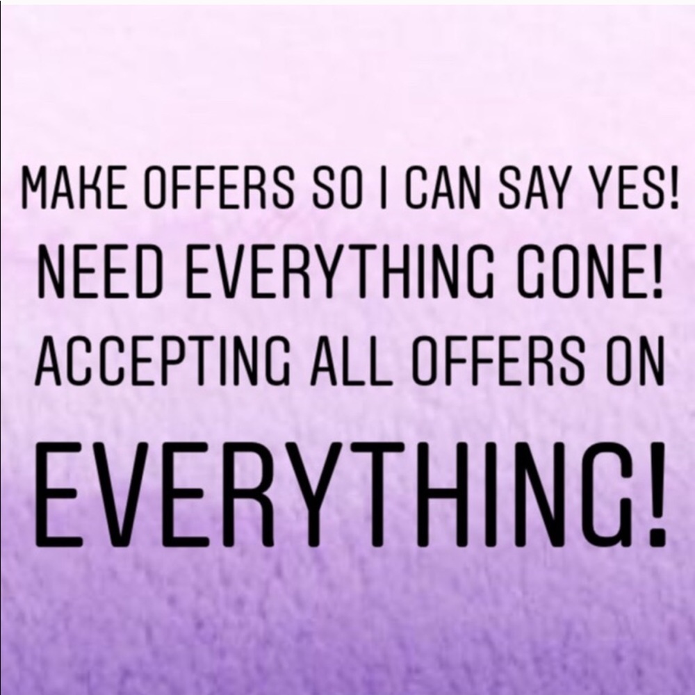 Make an offer!!